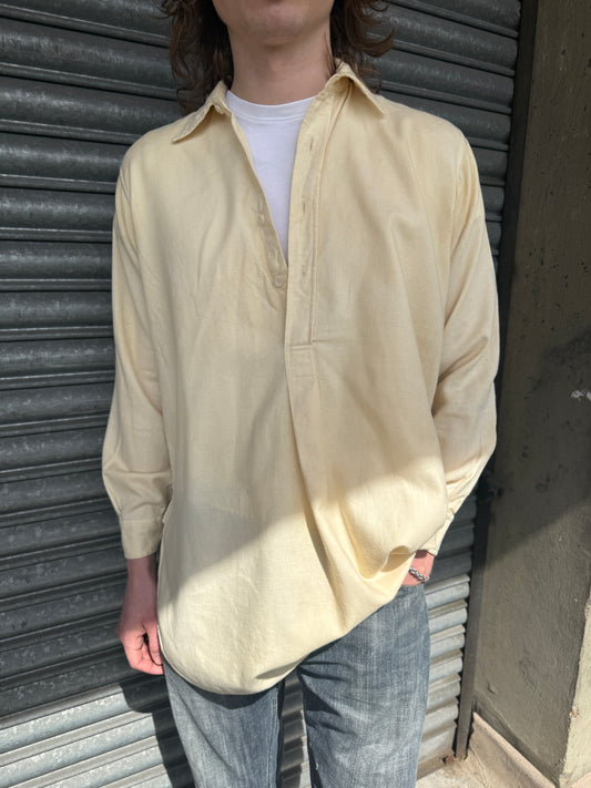 1940S CREAM WOOL SHIRT
