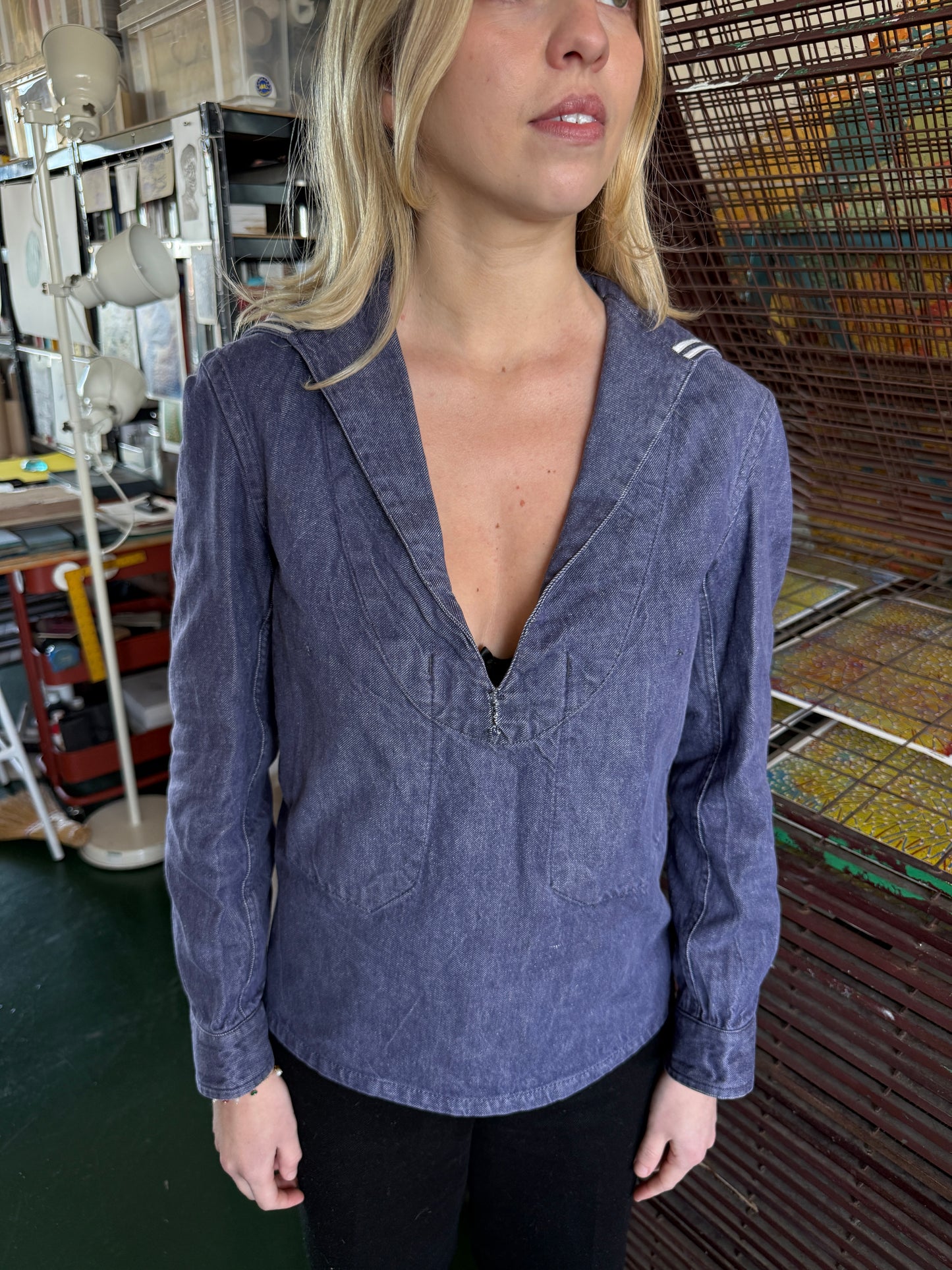 1968 DENIM SAILOR SMOCK