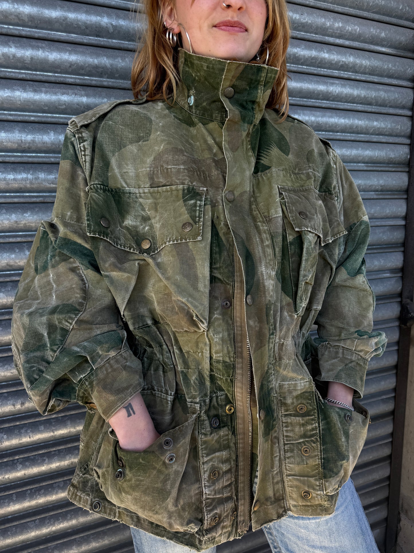 1956 BELGIAN BRUSH STROKE DENISON SMOCK