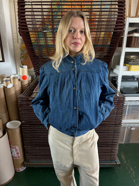 1980S DENIM BOMBER