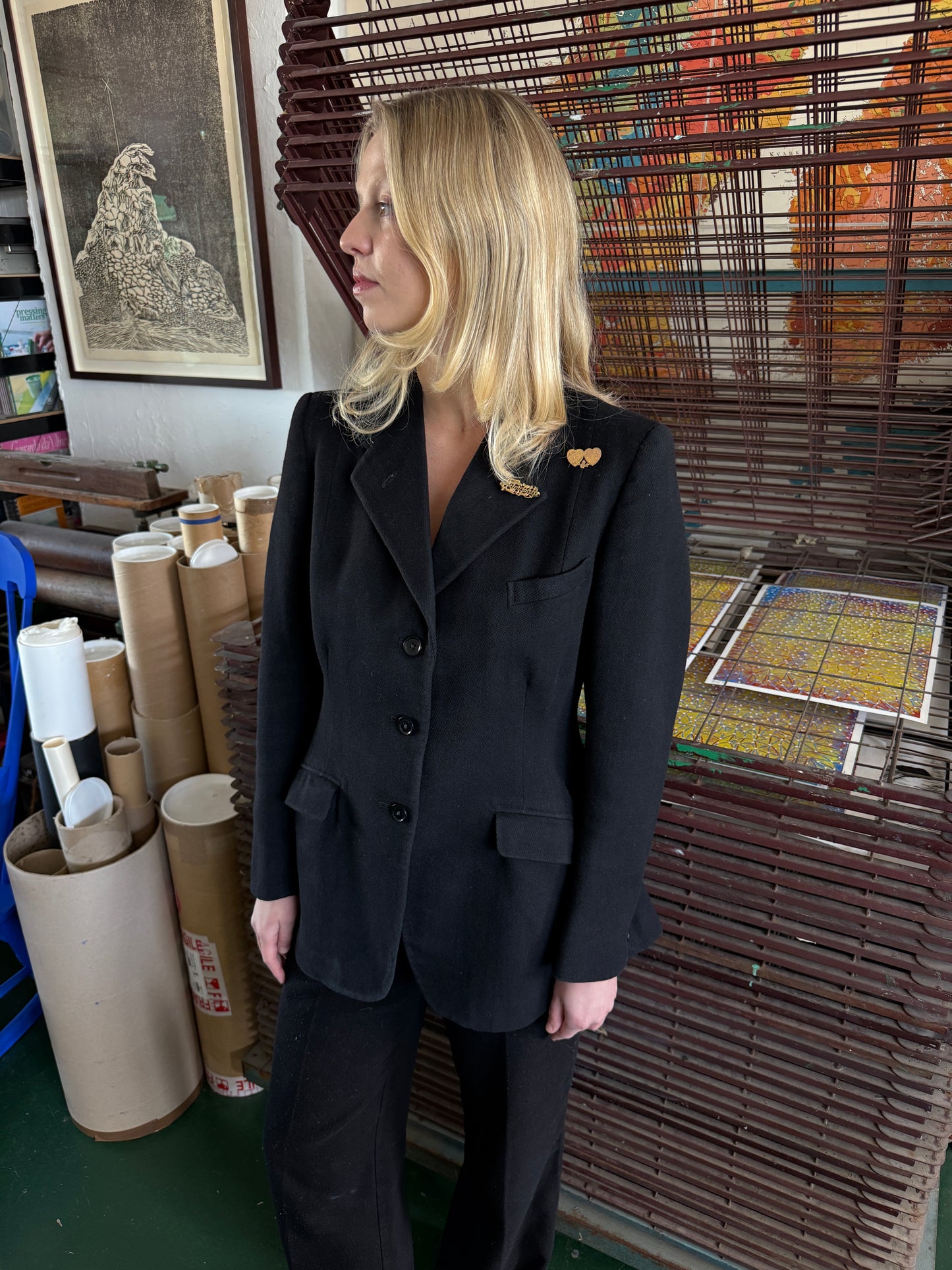 1940S WOOL RIDING JACKET