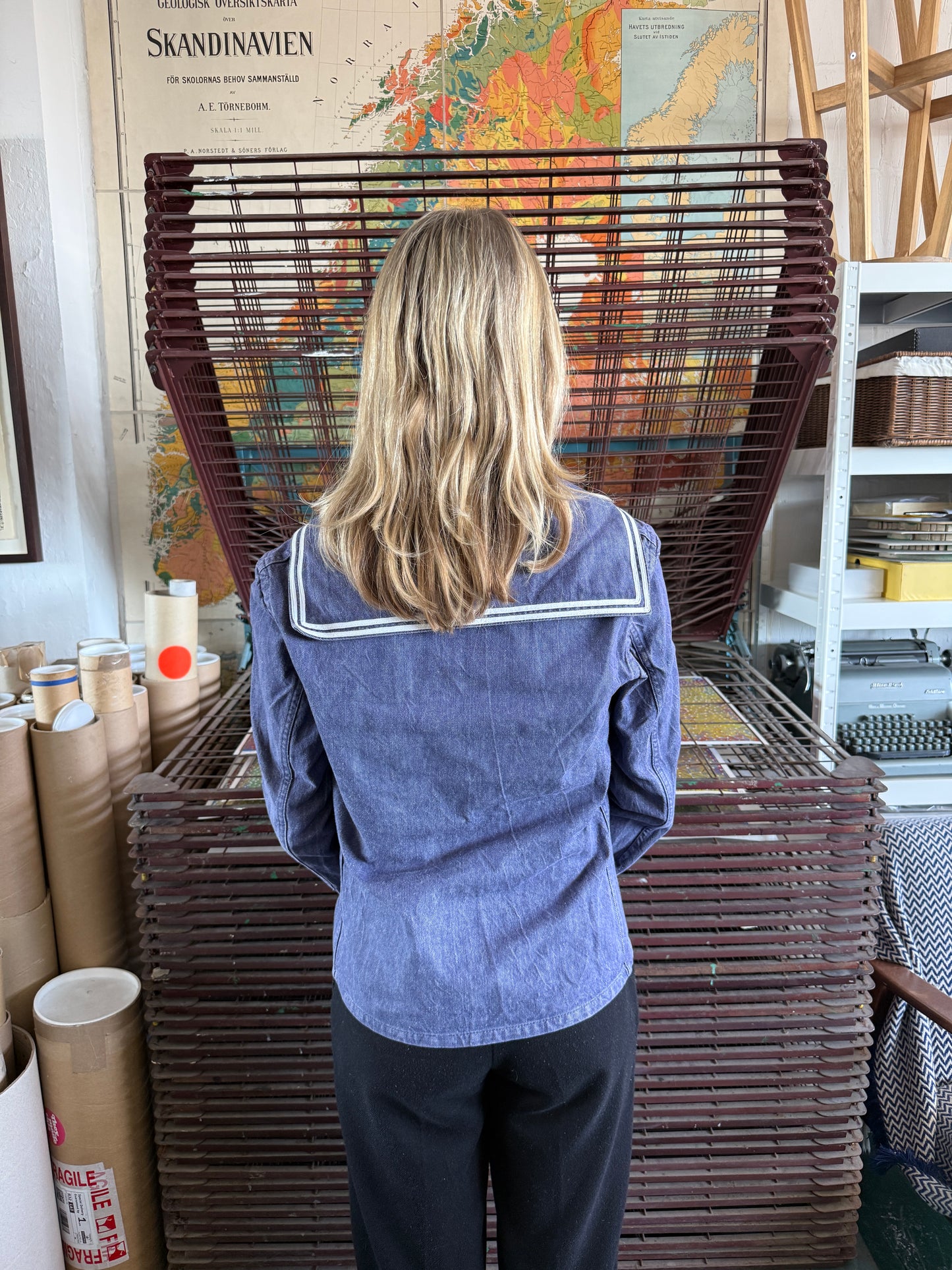 1968 DENIM SAILOR SMOCK