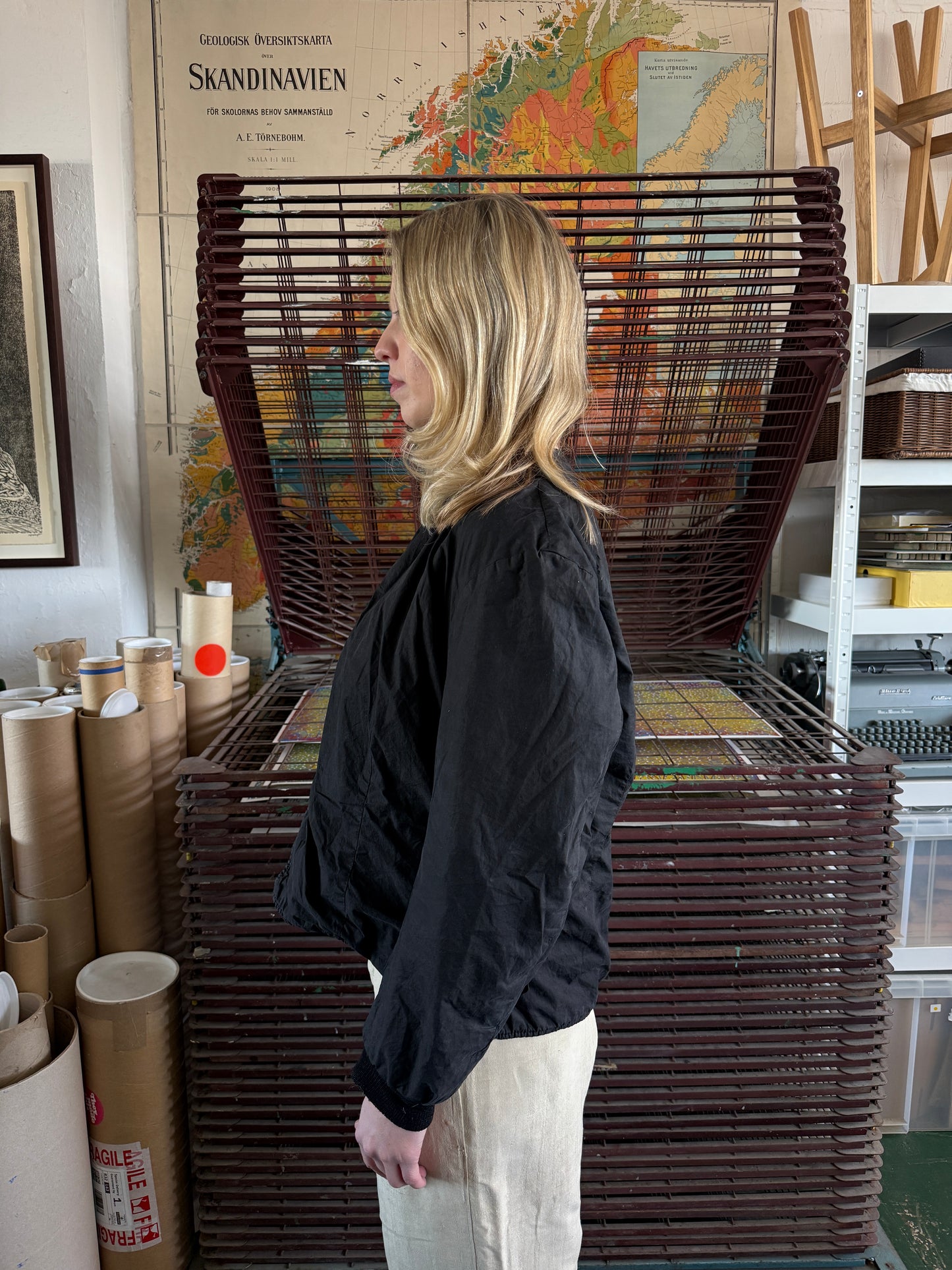 1970S OVERDYED SWISS MILITARY LINER