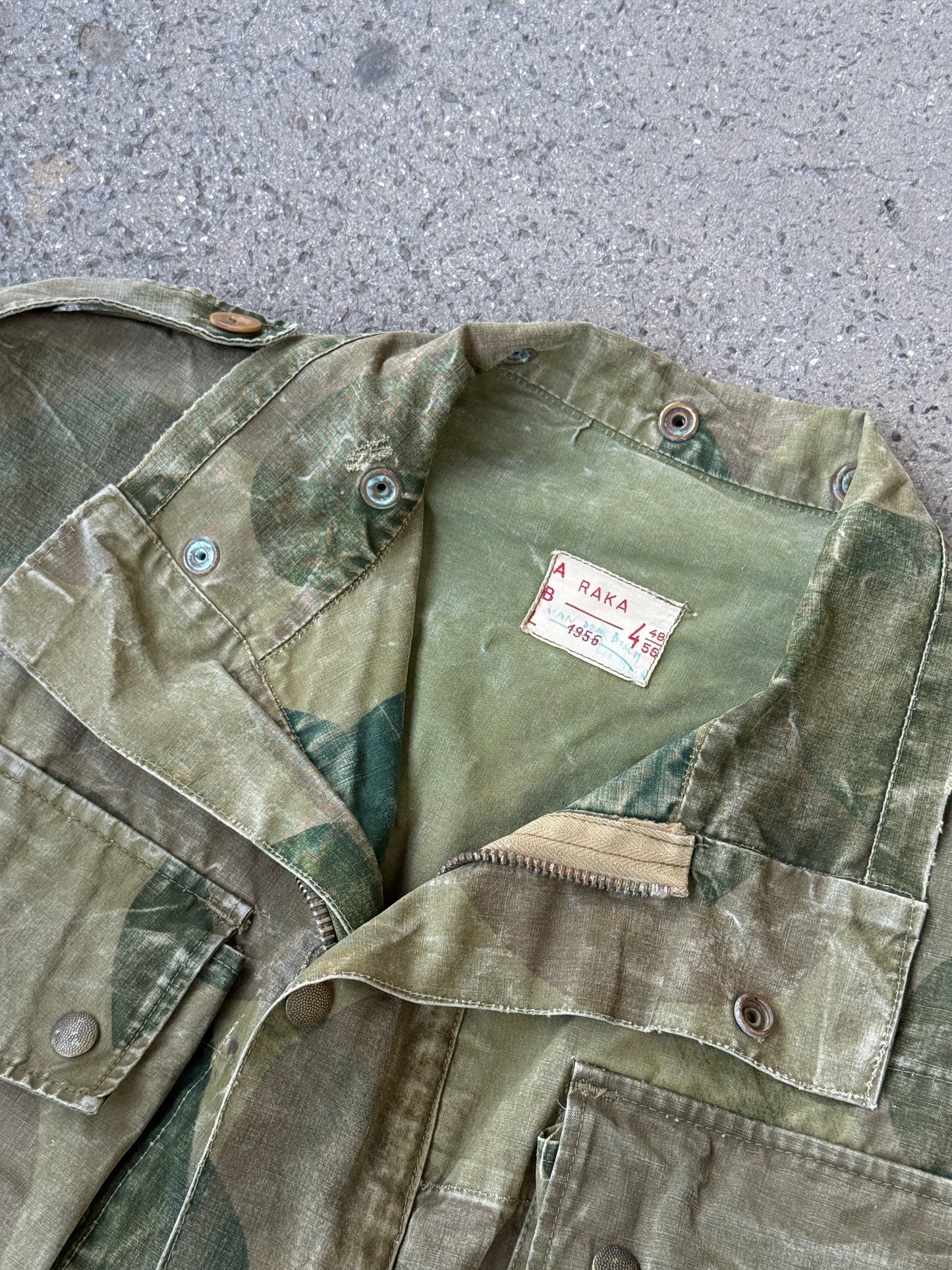 1956 BELGIAN BRUSH STROKE DENISON SMOCK