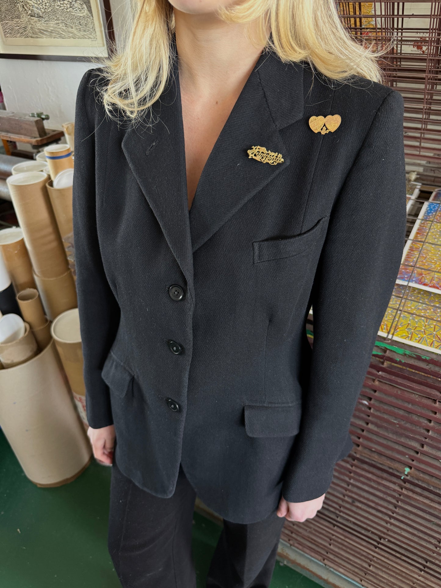 1940S WOOL RIDING JACKET