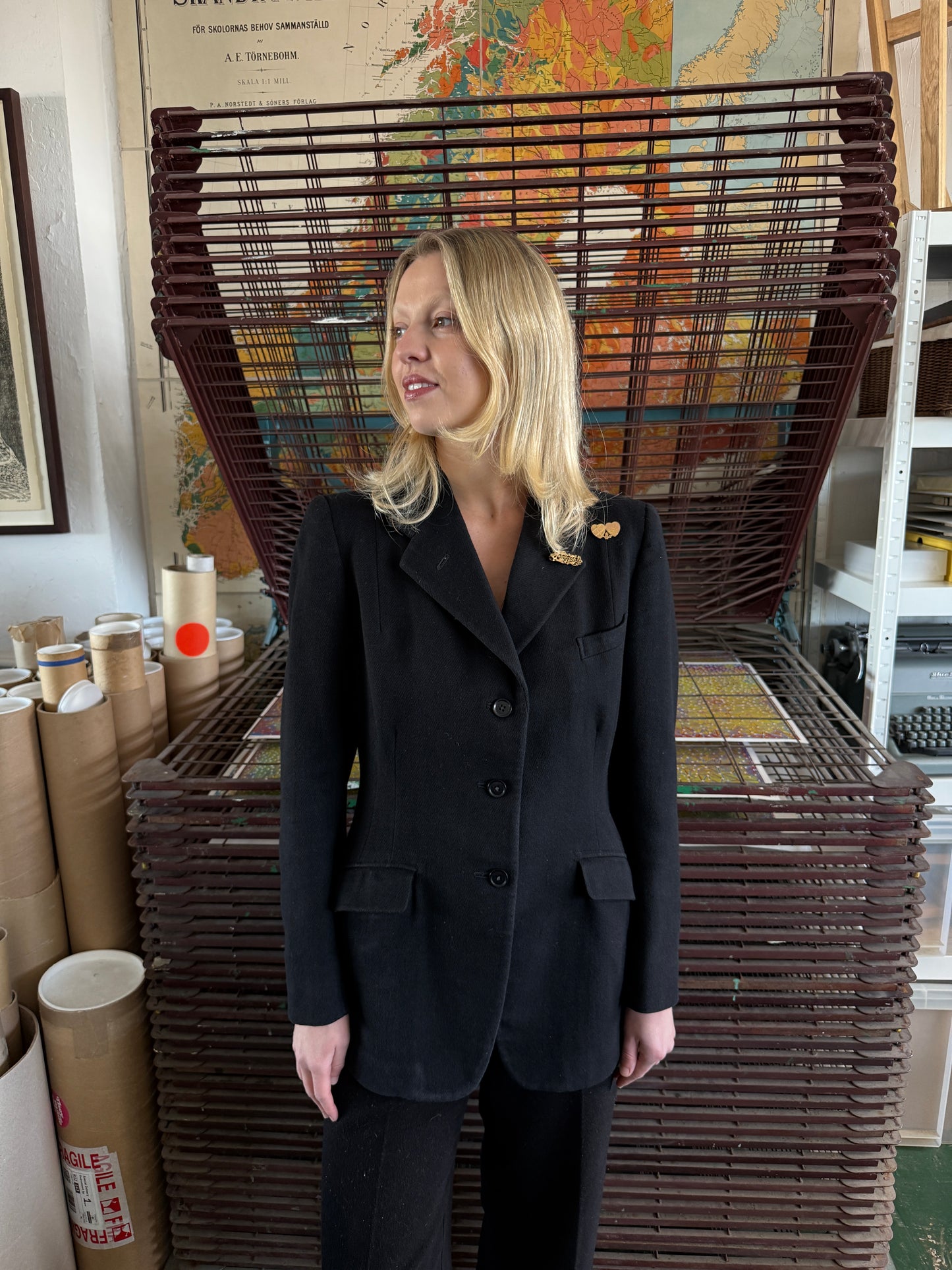 1940S WOOL RIDING JACKET