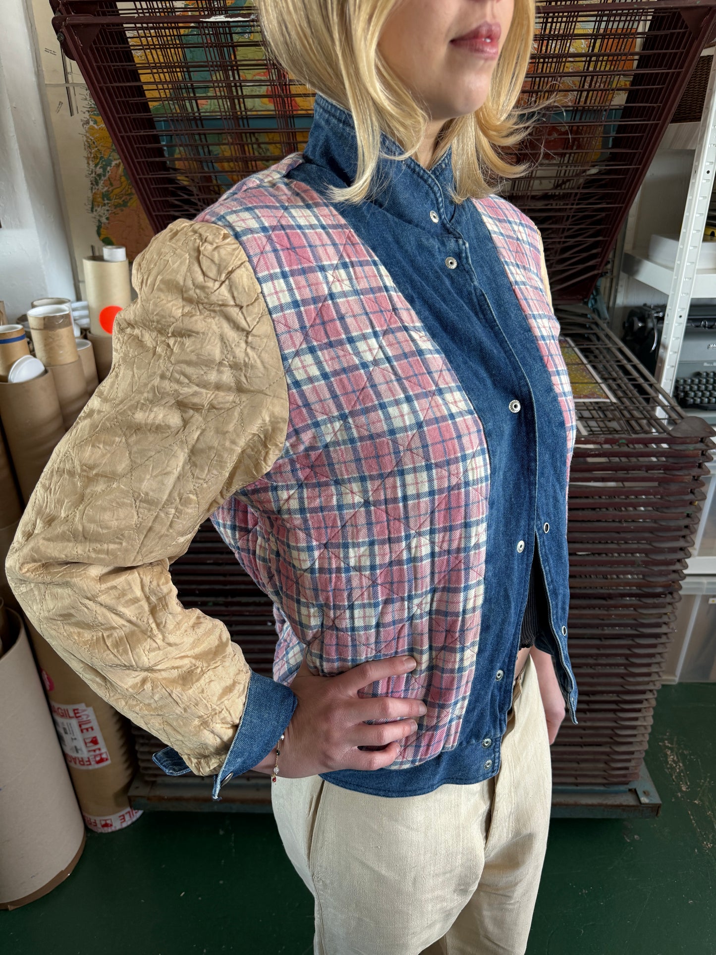 1980S DENIM BOMBER