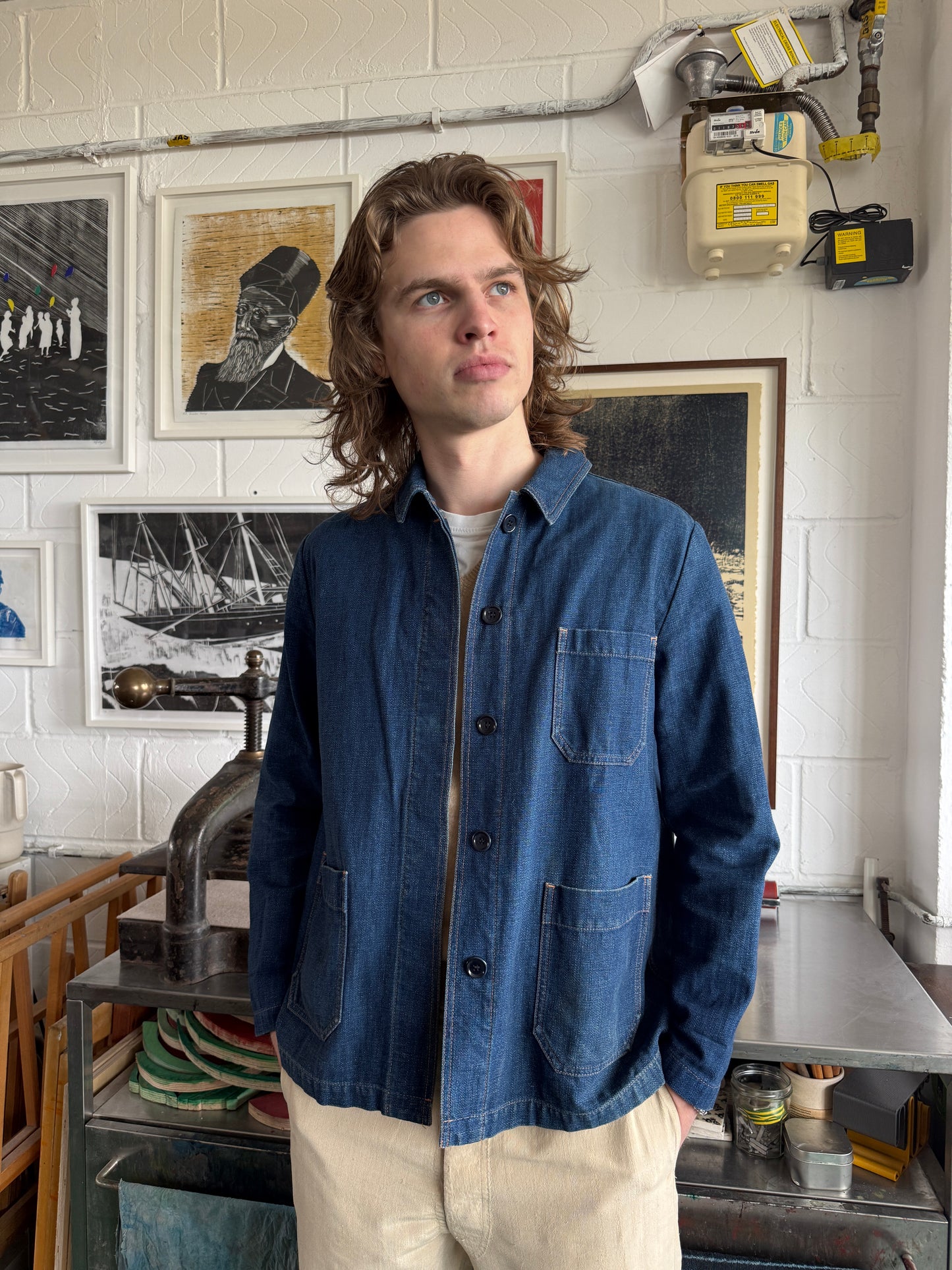 YMC DEMIN CHORE JACKET