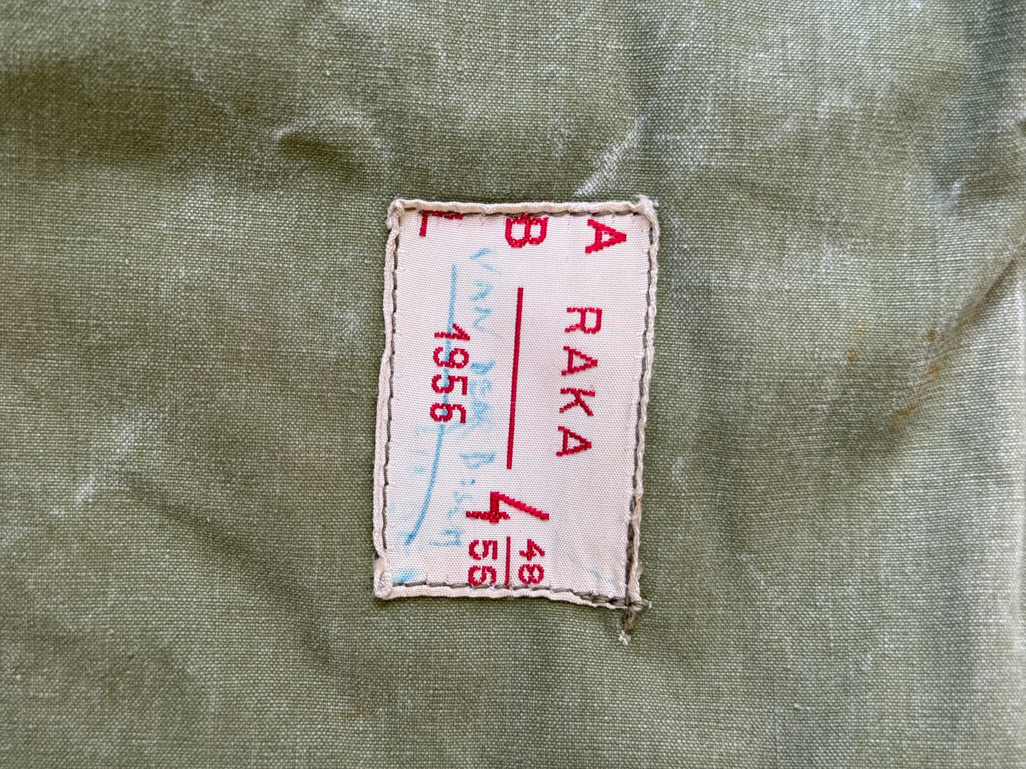 1956 BELGIAN BRUSH STROKE DENISON SMOCK