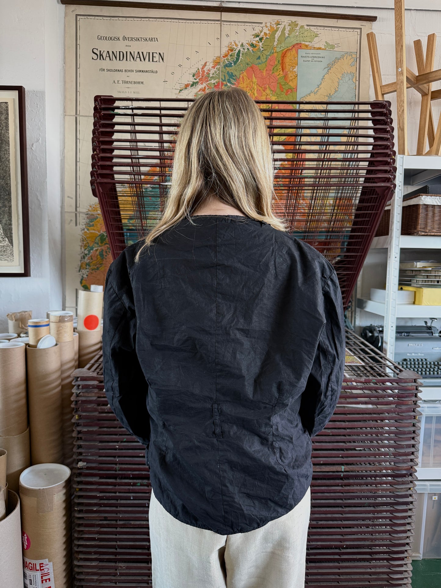 1970S OVERDYED SWISS MILITARY LINER