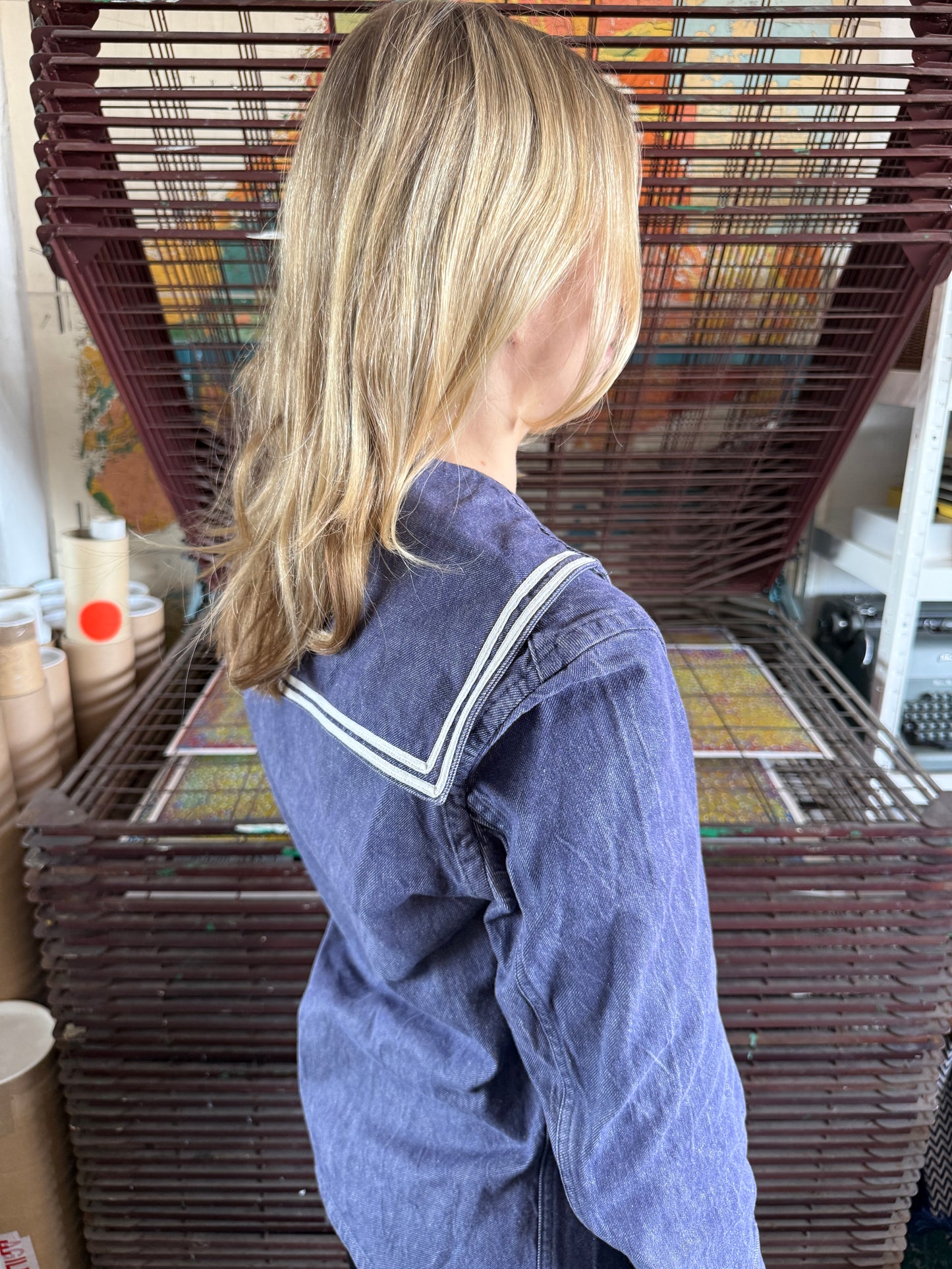 1968 DENIM SAILOR SMOCK
