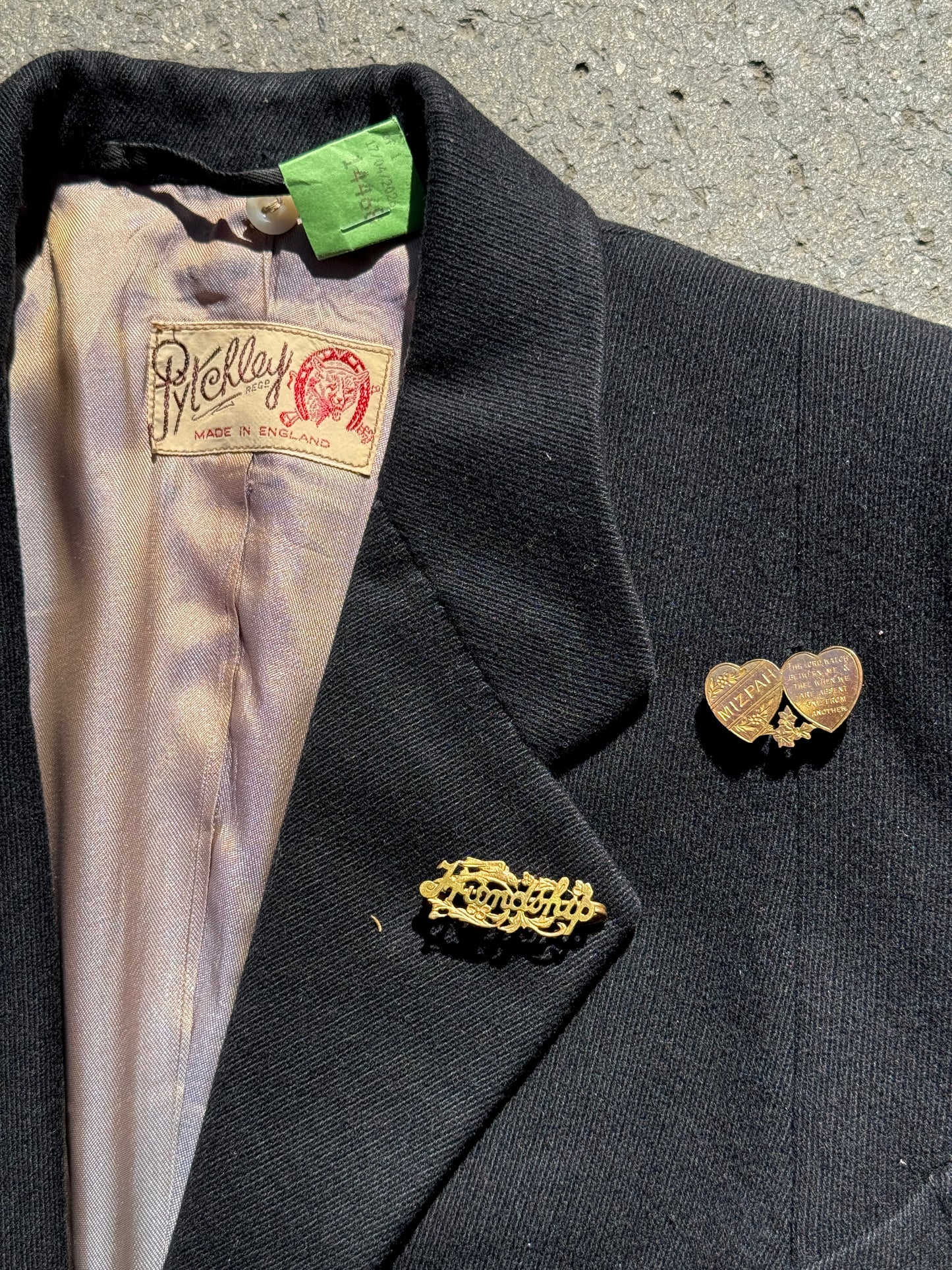 1940S WOOL RIDING JACKET