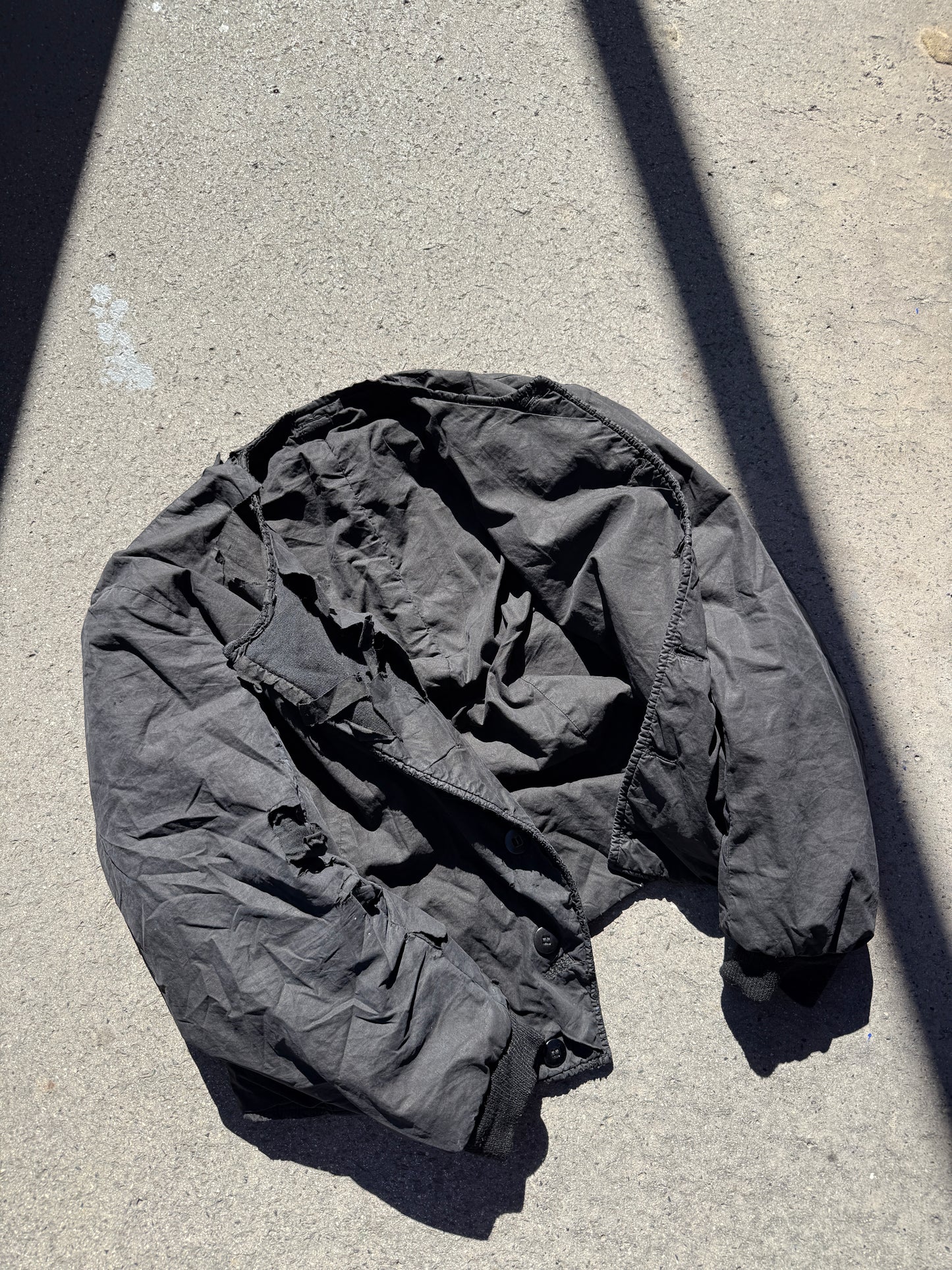 1970S OVERDYED SWISS MILITARY LINER