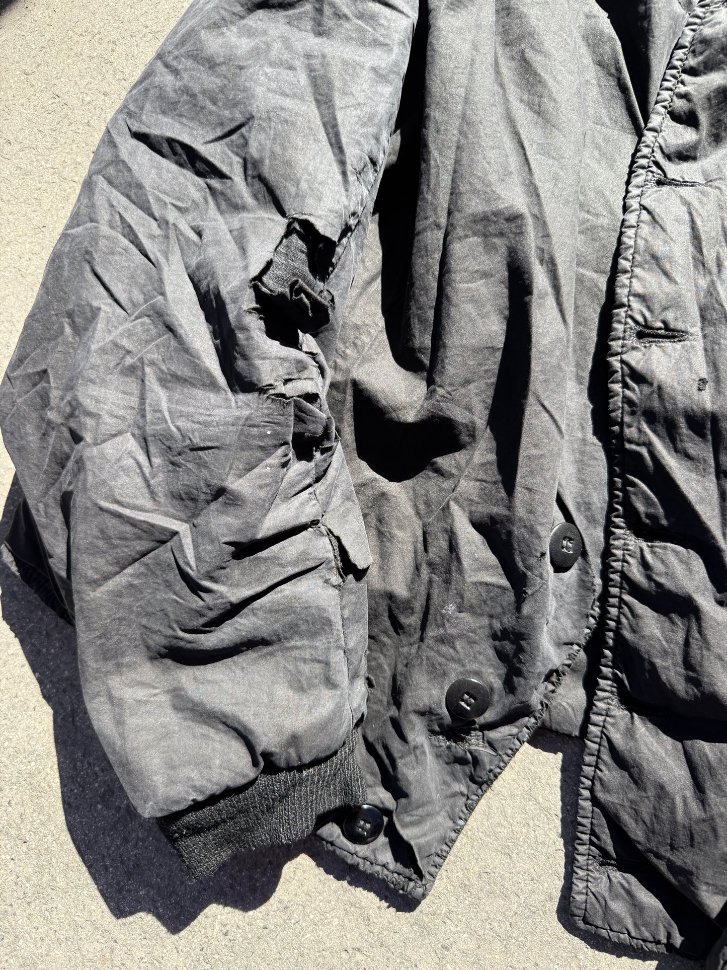 1970S OVERDYED SWISS MILITARY LINER